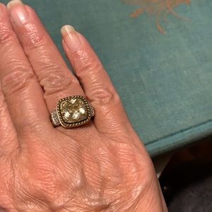 Lia Sophia Appletini cocktail ring.